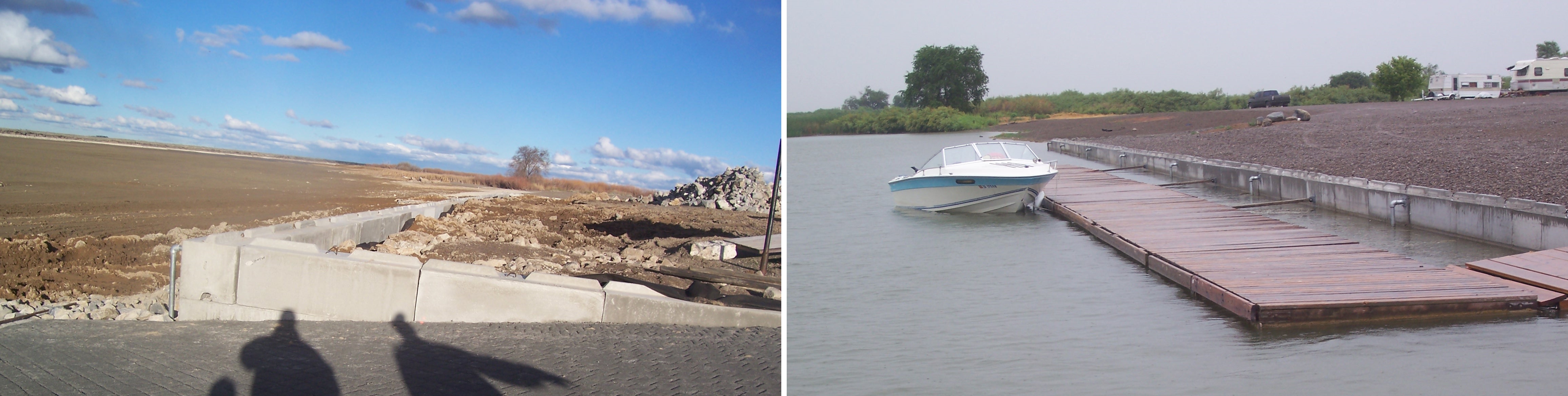 Wilson LakeShoreline Retaining Wall and Boat Ramp Fluckiger Consulting